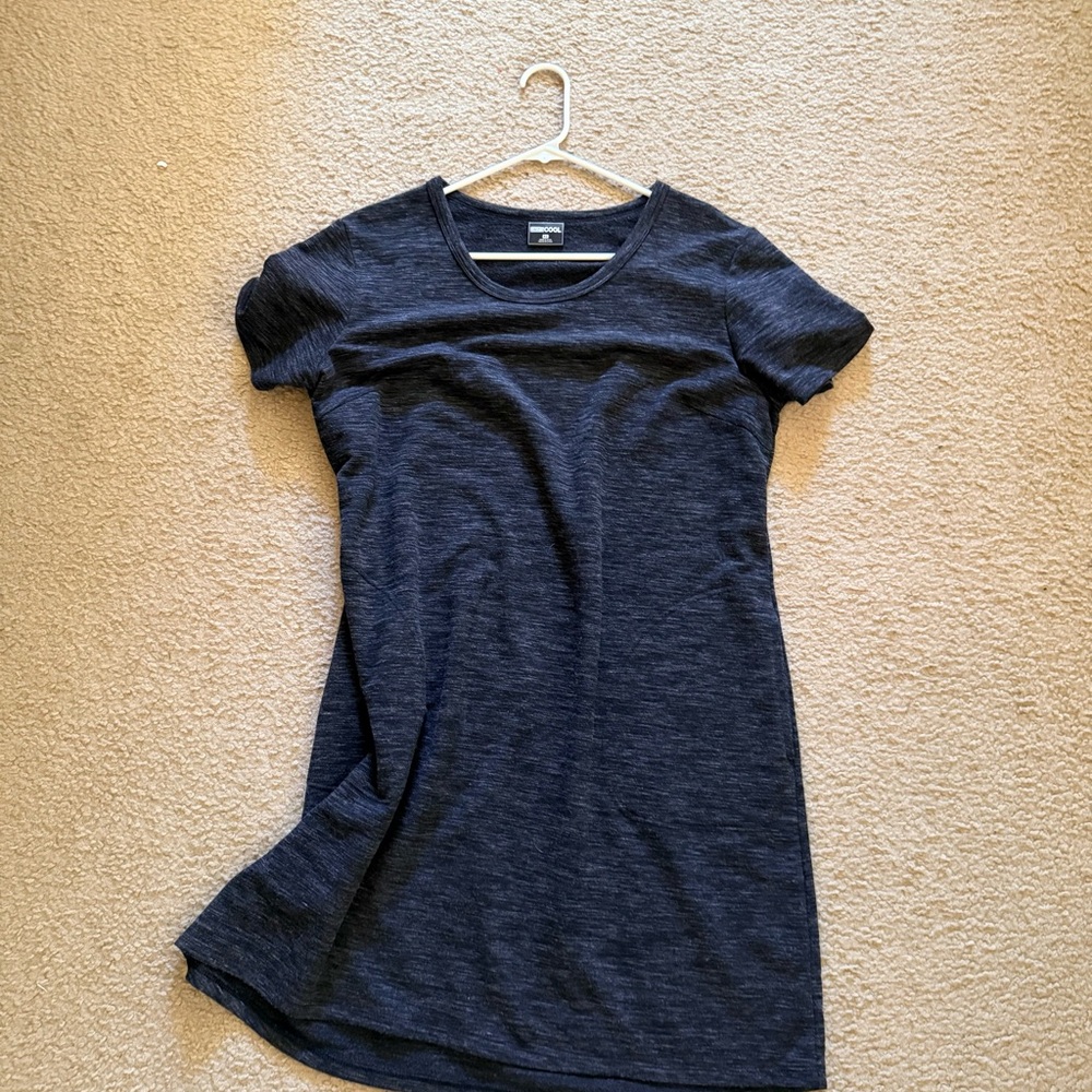 32 Degrees Navy Heather Mini Dress